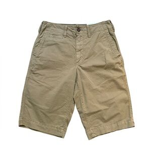American Eagle Outfitters Next Level Flex Longer Length Khaki Men Shorts 26 NWT